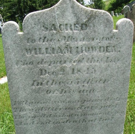 William Howden tombstone
